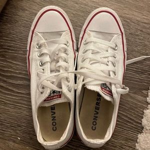 White converse size 7